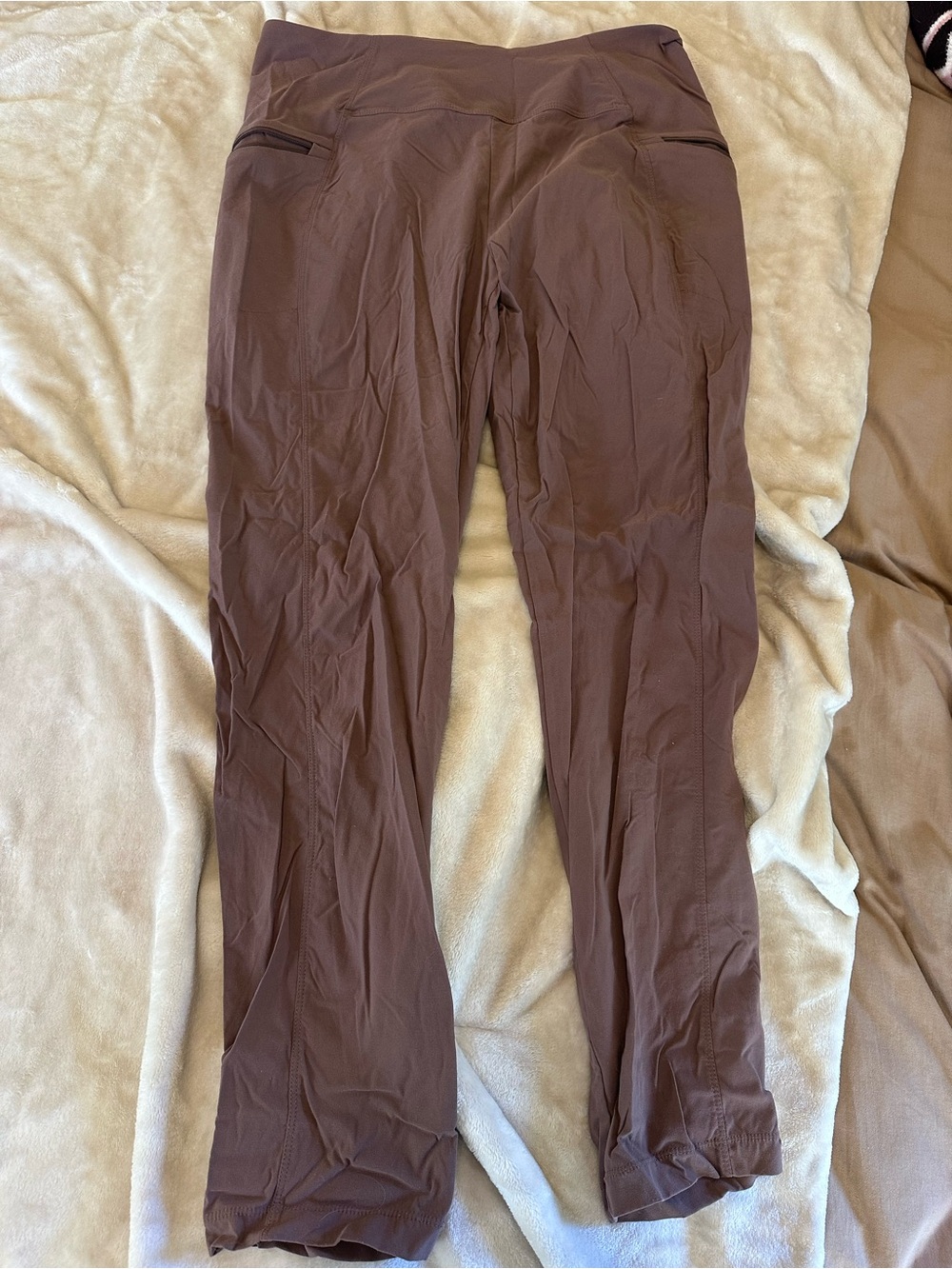 Mountain Hardwear Dynama High Rise Ankle hiking climbing Pant Brown Size Medium